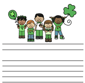 Free St. Patrick's Day Writing Paper