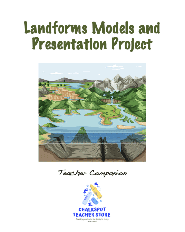 landform models and presentation project
